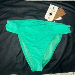 Billabong green bikini bottoms NWT size small